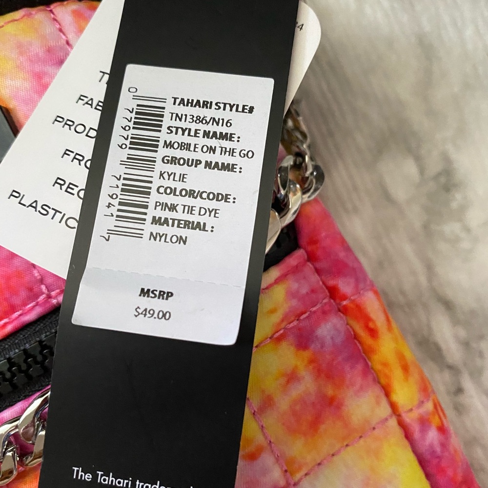TAHARI Mobile On The Go Tie Dye NWT - Picture 10 of 10